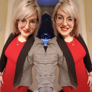 Stylish Black and White Women's Jacket